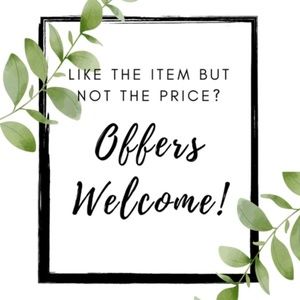 Reasonable Offers Only